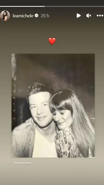 Lea Michele y Cory Monteith Lea Michele y Cory Monteith