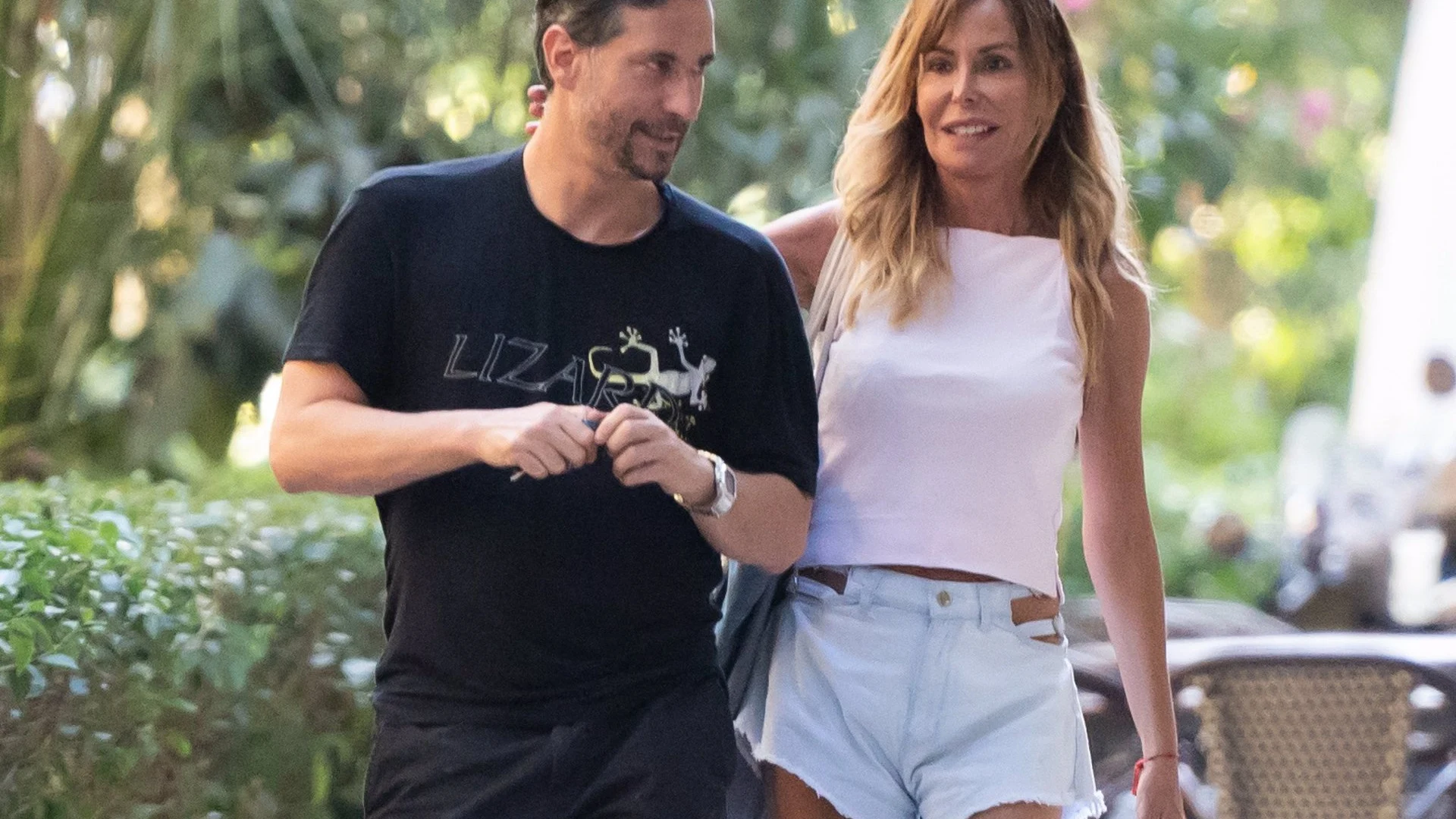 Lara Dibildos y su novio C&aacute;ndido Conde-Pumpido