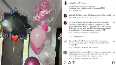 Comentarios en la publicación de Cristina Pedroche
