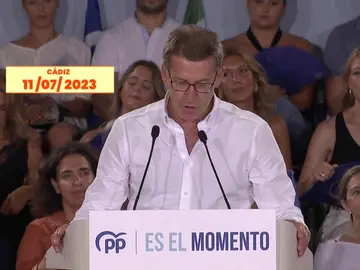 Feijóo mitin en Cádiz Feijóo mitin en Cádiz