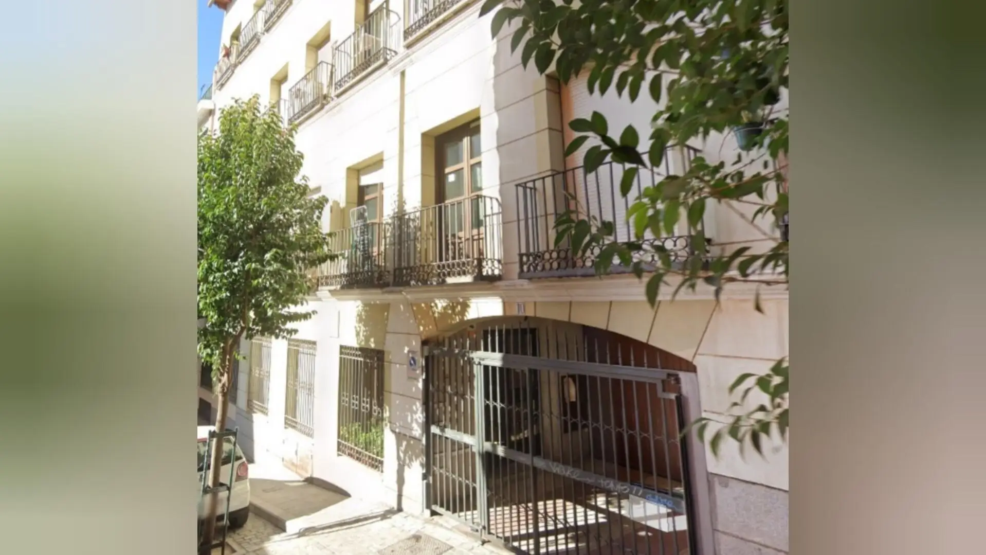 El edificio en el que ocurri&oacute; el suceso