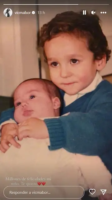 Victoria Federica felicitando a su hermano Froilán por su cumpleaños Victoria Federica felicitando a su hermano Froilán por su cumpleaños