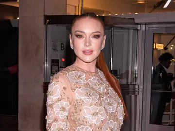 Lindsay Lohan en la premiere de 'Falling for Christmast' en Nueva York Lindsay Lohan en la premiere de 'Falling for Christmast' en Nueva York