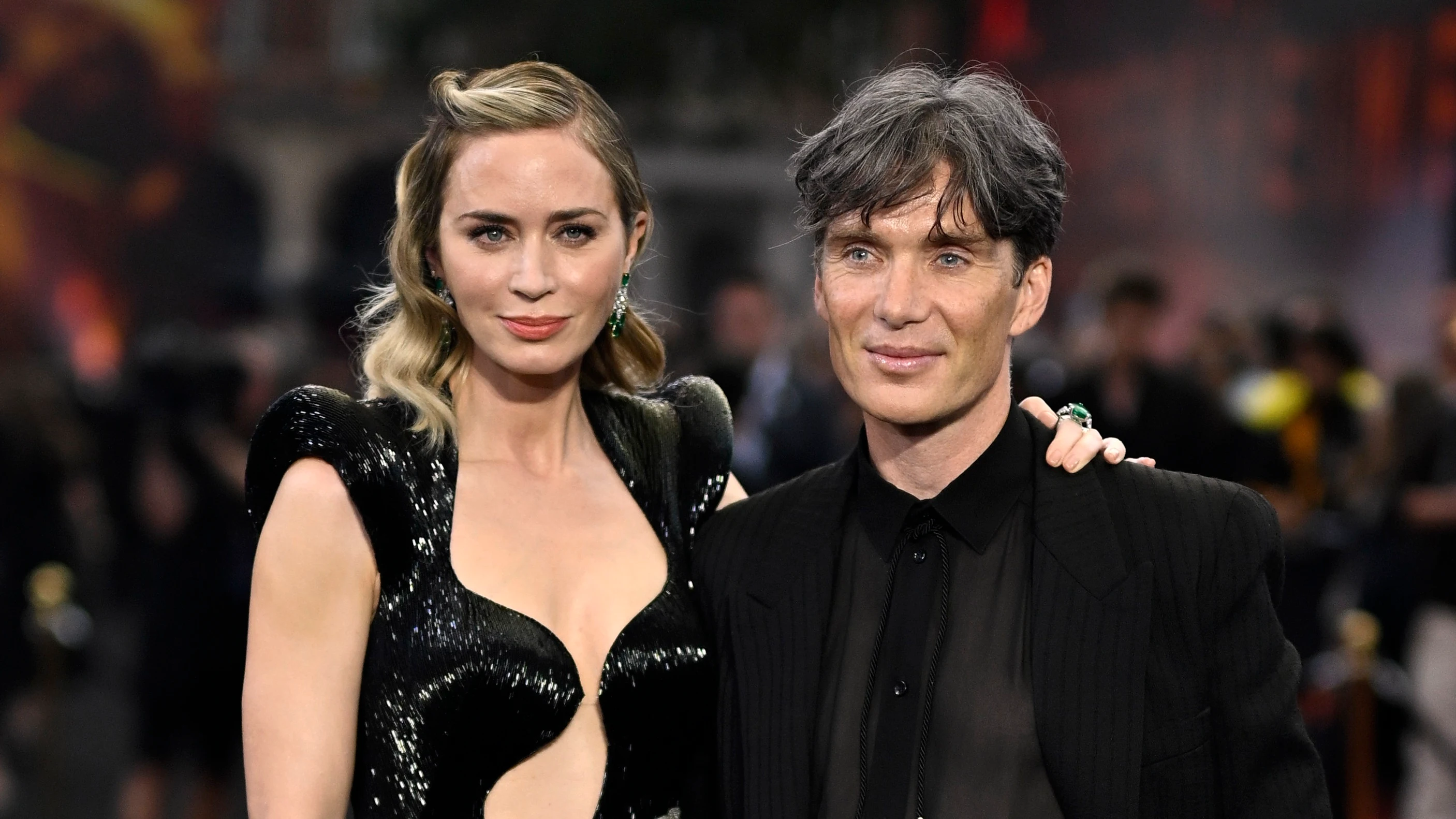 Emily Blunt y Cillian Murphy en la premiere de 'Oppenheimer' en Reino Unido