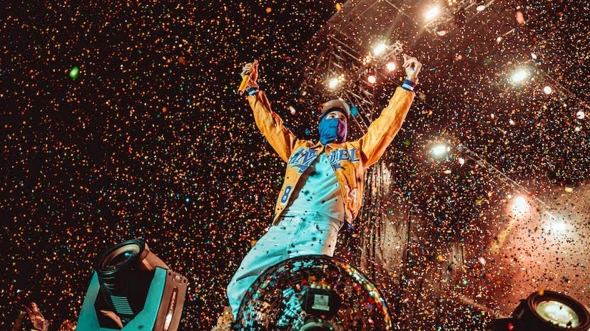 Anuel AA en un Reggaeton Beach Festival Anuel AA en un Reggaeton Beach Festival