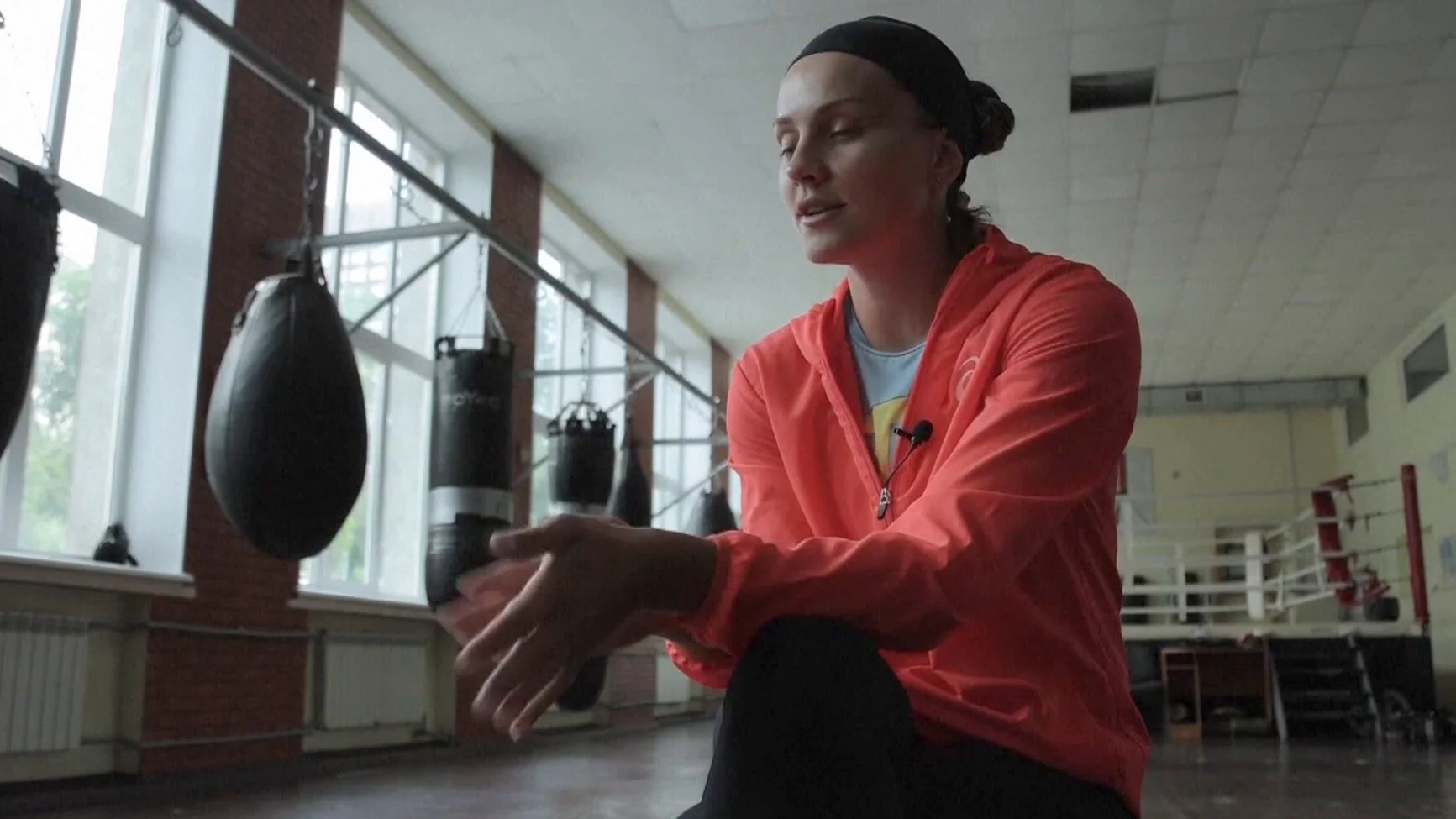 La boxeadora Anna Lysenko La boxeadora Anna Lysenko