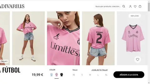 Camiseta de fútbol rosa Camiseta de fútbol rosa