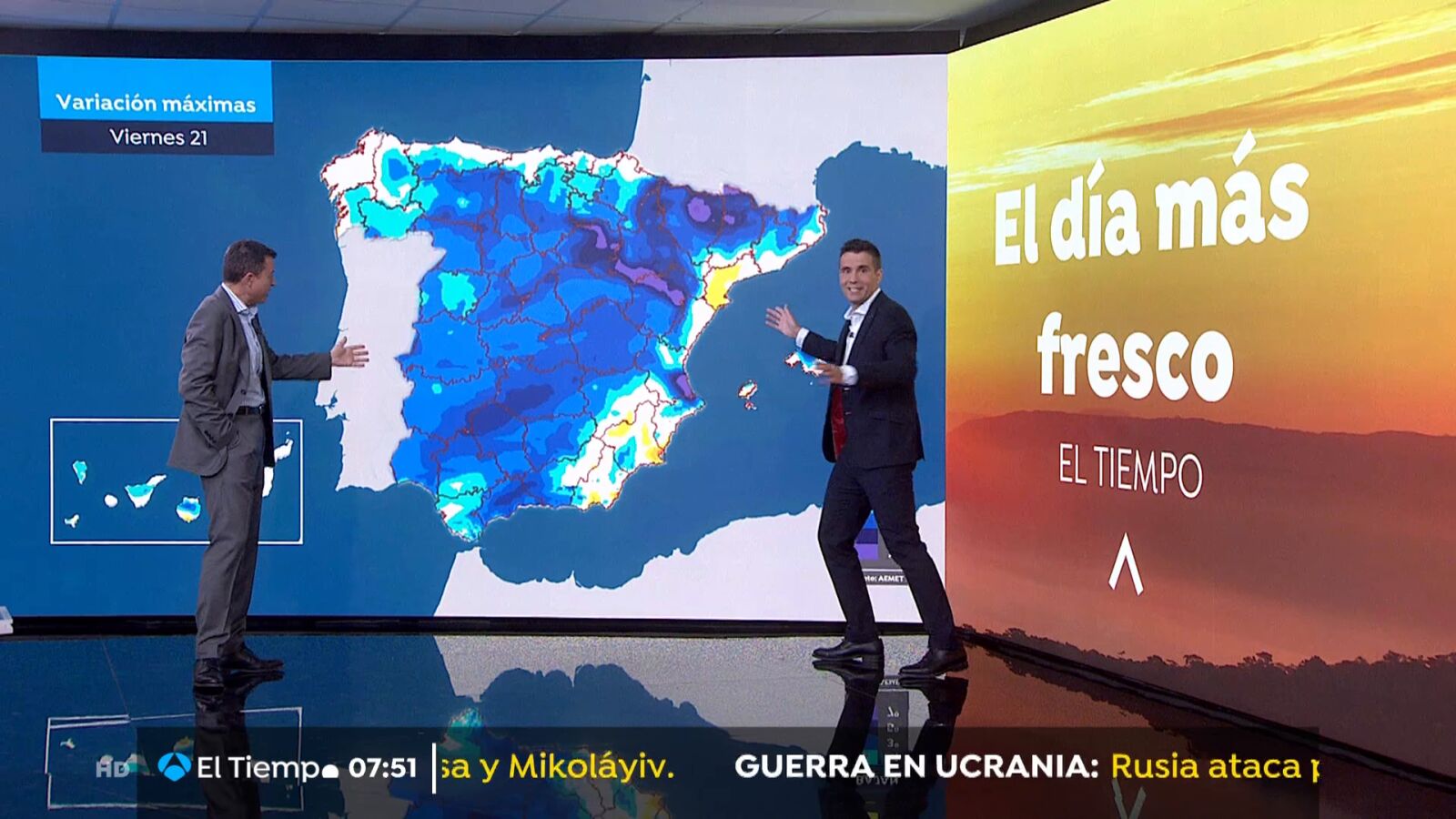 César Gonzalo anuncia una tregua del calor, antes de unas calurosas elecciones