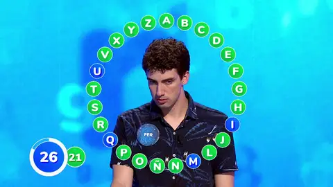 Moisés obliga a Fer a arriesgar en ‘El Rosco’ para evitar la ‘Silla Azul’ Moisés obliga a Fer a arriesgar en ‘El Rosco’ para evitar la ‘Silla Azul’