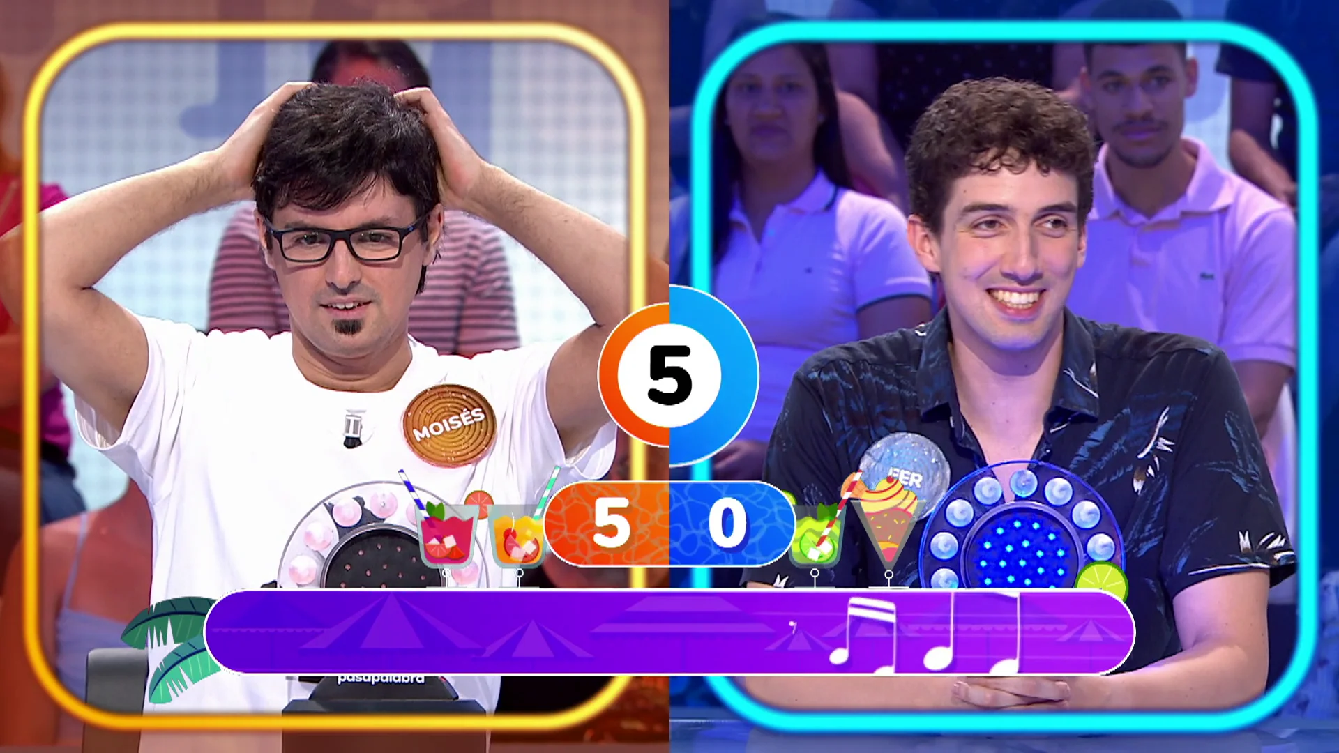 “Vaya tarde me están dando”: los tropiezos consecutivos de Moisés en ‘La Pista’ “Vaya tarde me están dando”: los tropiezos consecutivos de Moisés en ‘La Pista’