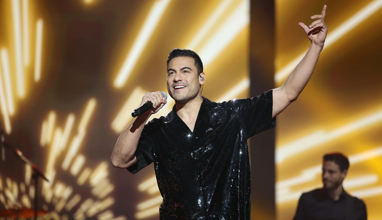 La actuación estelar de Carlos Rivera cantando ‘Alguien me espera en Madrid’ en la gran Final