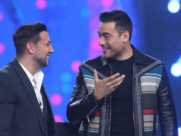 Carlos Rivera alucina con la imitaci&oacute;n de Jadel y su &lsquo;Recu&eacute;rdame&rsquo;: &ldquo;Es m&aacute;s dif&iacute;cil con una actuaci&oacute;n en directo&rdquo; 