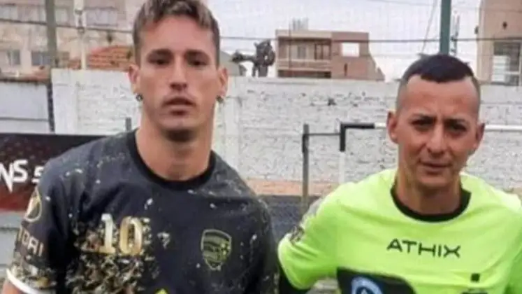 Williams Alexander Tapón (izquierda), futbolista argentino que se suicidó esta semana Williams Alexander Tapón (izquierda), futbolista argentino que se suicidó esta semana