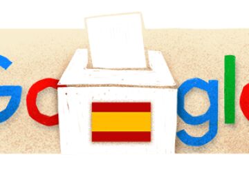 Papeleta, urna y democracia: El doodle de Google dedicado a las elecciones generales 23J