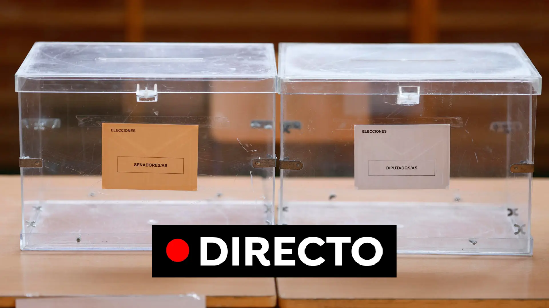 Elecciones generales 2023, en directo Elecciones generales 2023, en directo