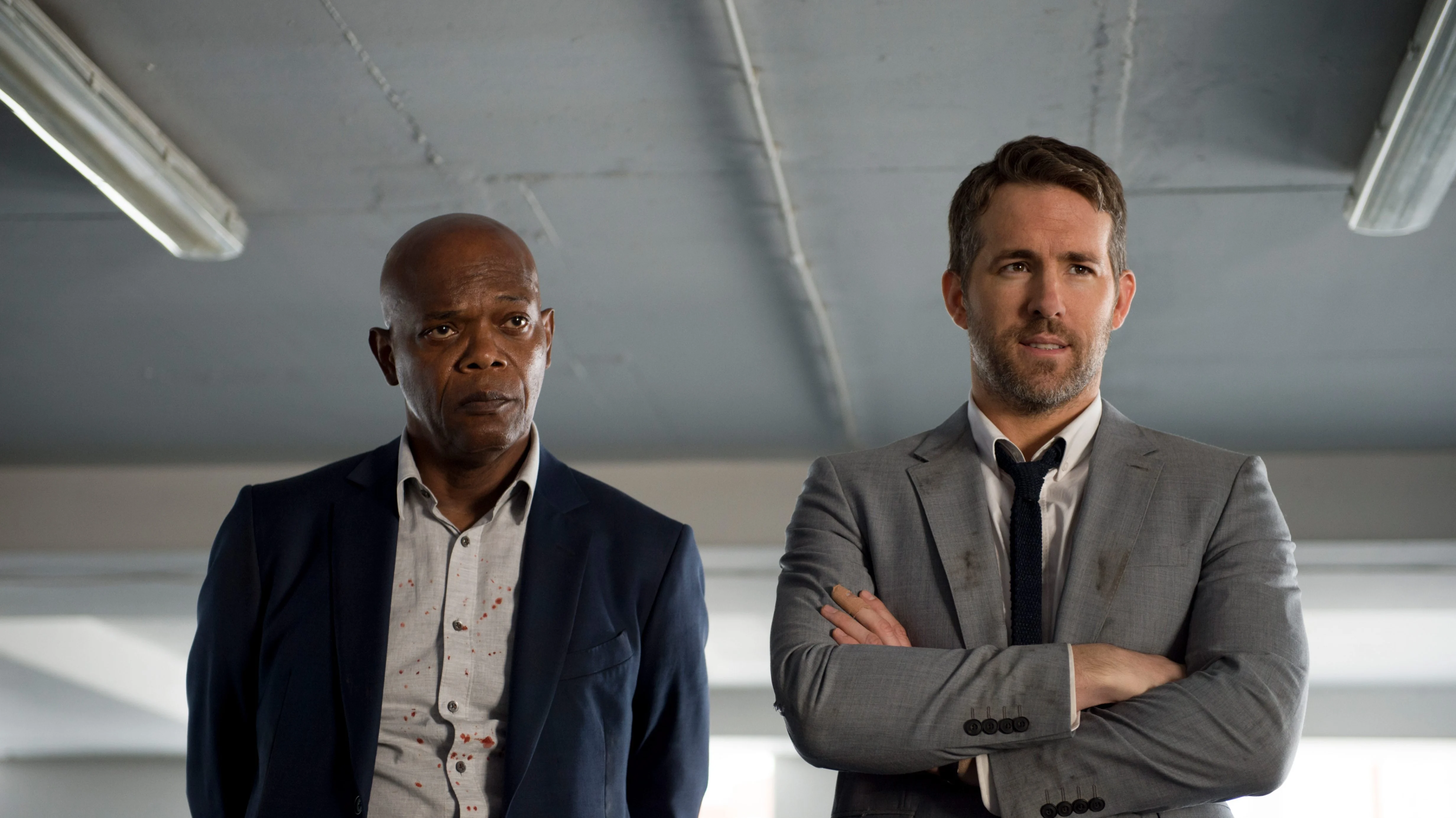 Samuel L. Jackson y Ryan Reynolds en 'El otro guardaespaldas'