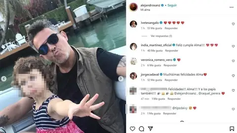 Los comentarios que ha recibido Alejandro Sanz en su publicación Los comentarios que ha recibido Alejandro Sanz en su publicación