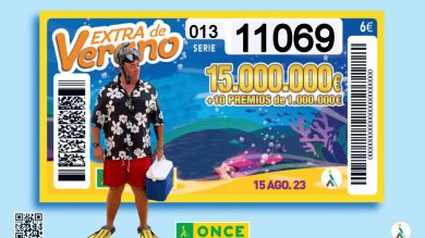 El vendedor de la ONCE que votó el 23J agota sus cupones del sorteo del Extra de Verano