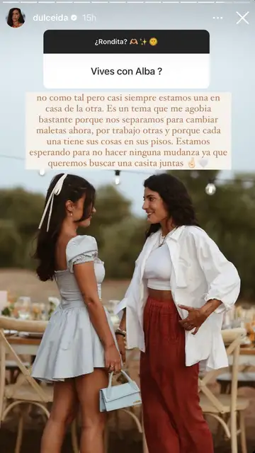 Dulceida aclara si vive con Alba Paul o no Dulceida aclara si vive con Alba Paul o no