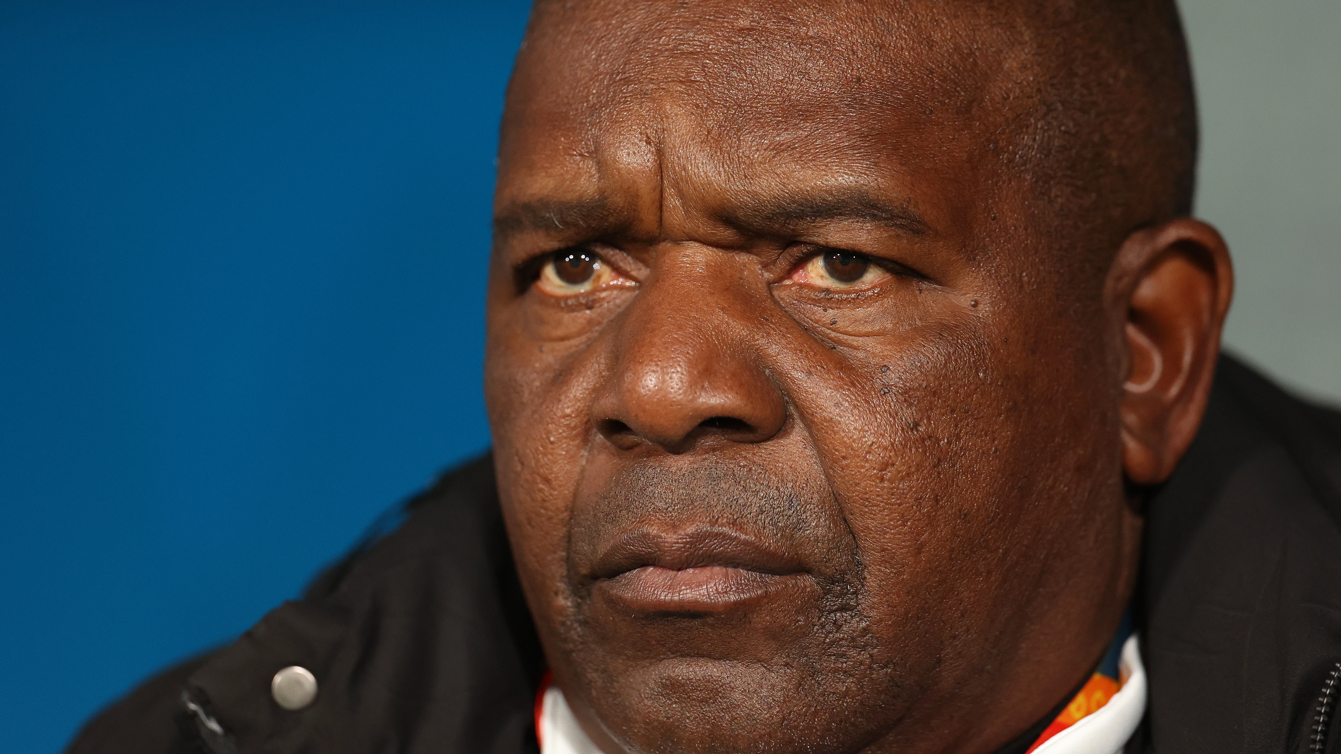 El entrenador de Zambia, Mwape