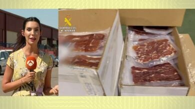 Detenidos por vender jamón en mal estado como pata negra: tenía gusanos y moho y usaban insecticida