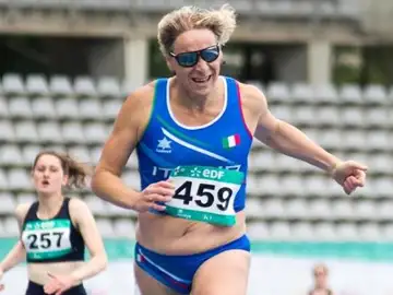 La atleta trans Valentina Petrillo La atleta trans Valentina Petrillo