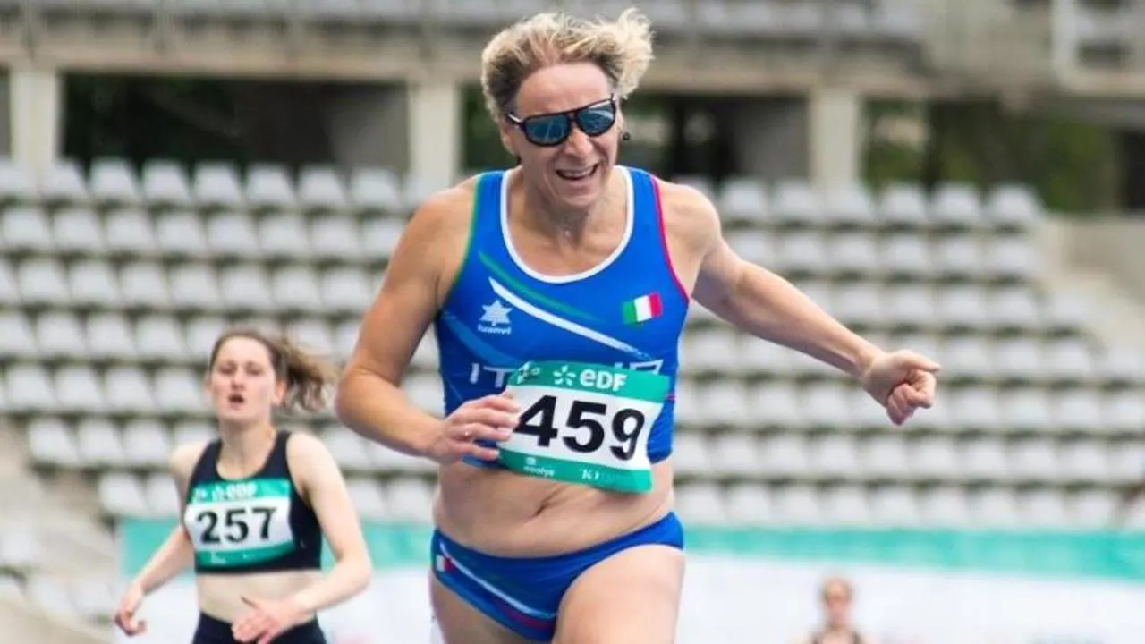 La atleta trans Valentina Petrillo La atleta trans Valentina Petrillo