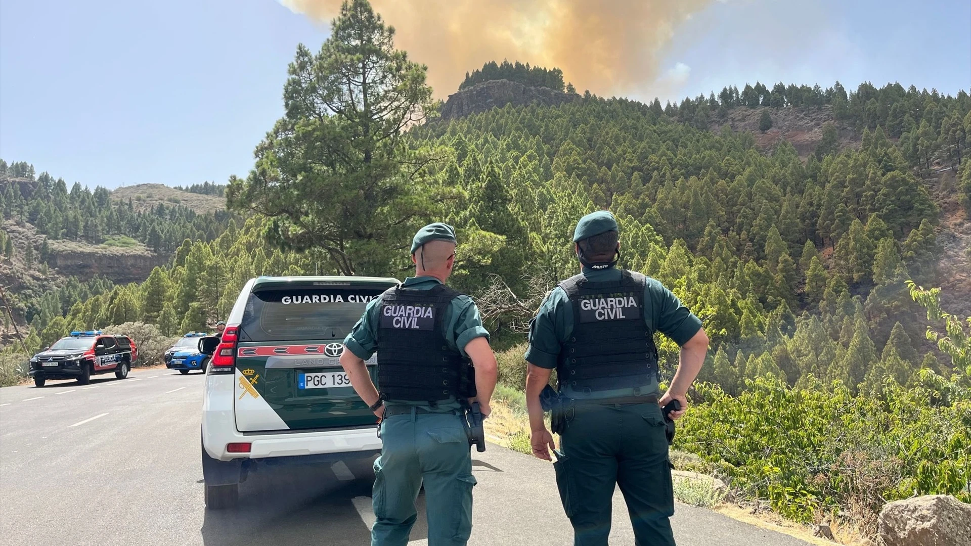 Incendio en Gran Canaria