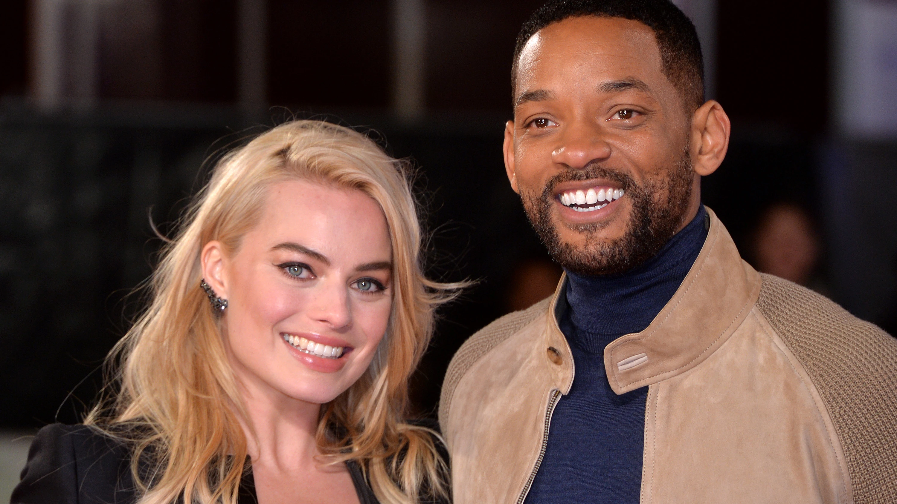 Will Smith y Margot Robbie Will Smith y Margot Robbie