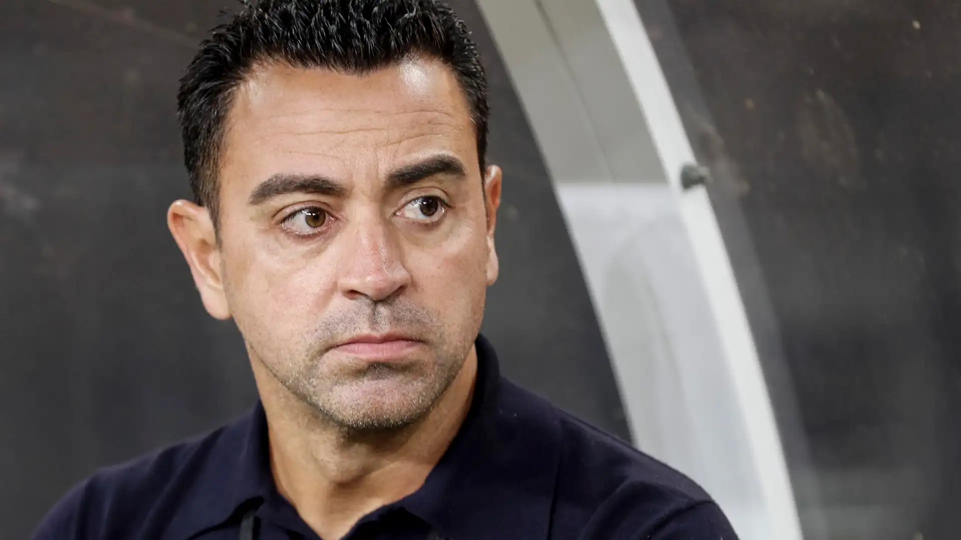 Xavi, en el partido contra el Arsenal Xavi, en el partido contra el Arsenal
