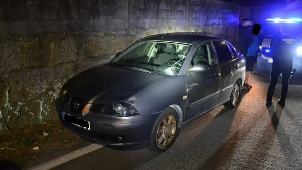 Vehículo del vecino de Ourense que cuadruplicaba la tasa de alcoholemia Vehículo del vecino de Ourense que cuadruplicaba la tasa de alcoholemia