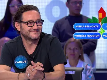 ¡Imparable! Carlos Santos borda el ‘Una de Cuatro’ y se gana la ovación de todos en ‘Pasapalabra’ ¡Imparable! Carlos Santos borda el ‘Una de Cuatro’ y se gana la ovación de todos en ‘Pasapalabra’