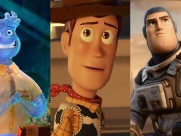 Algunas de las últimas películas de Pixar