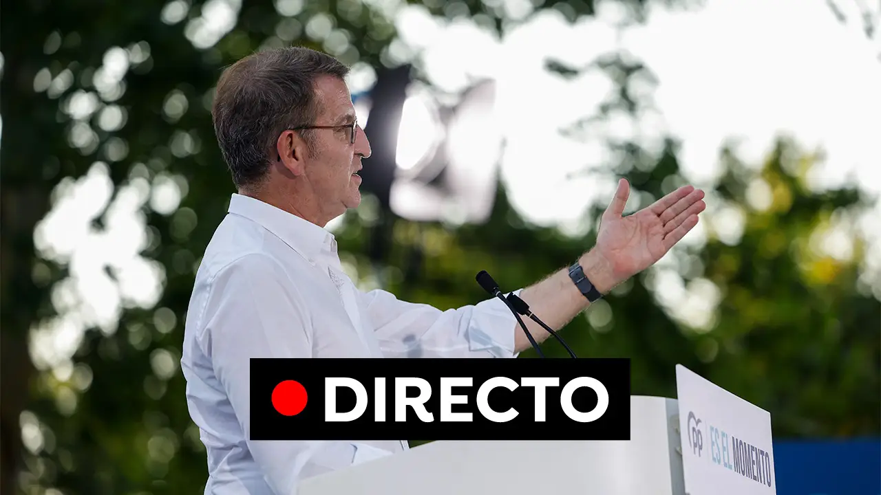 Imagen de archivo del líder del PP, Alberto Núñez Feijóo Imagen de archivo del líder del PP, Alberto Núñez Feijóo