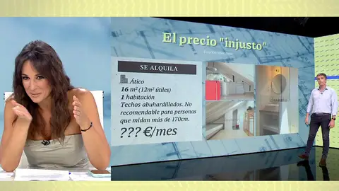 Ático en Madrid de 12m2 por 700 euros al mes Ático en Madrid de 12m2 por 700 euros al mes