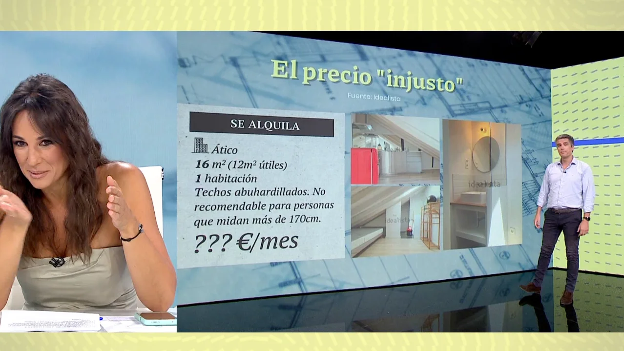 Ático en Madrid de 12m2 por 700 euros al mes Ático en Madrid de 12m2 por 700 euros al mes