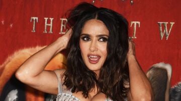 Salma Hayek en la premiere de 'El Gato con Botas: El &uacute;ltimo deseo' en Nueva York