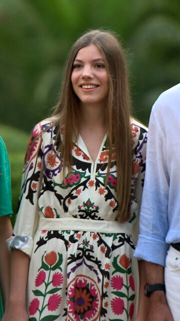 La infanta Sofía en Mallorca
