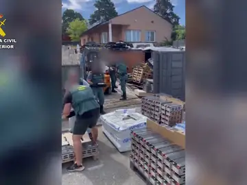 Guardia Civil interviene baterías de litio Guardia Civil interviene baterías de litio
