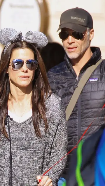 Sandra Bullock y su novio Bryan Randall Sandra Bullock y su novio Bryan Randall