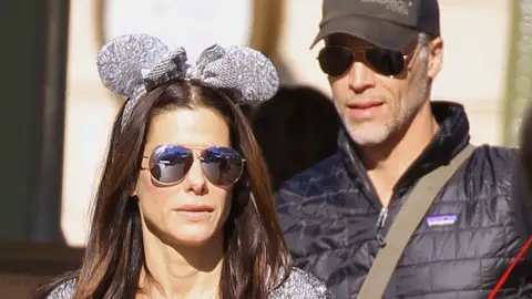 Sandra Bullock y su novio Bryan Randall Sandra Bullock y su novio Bryan Randall