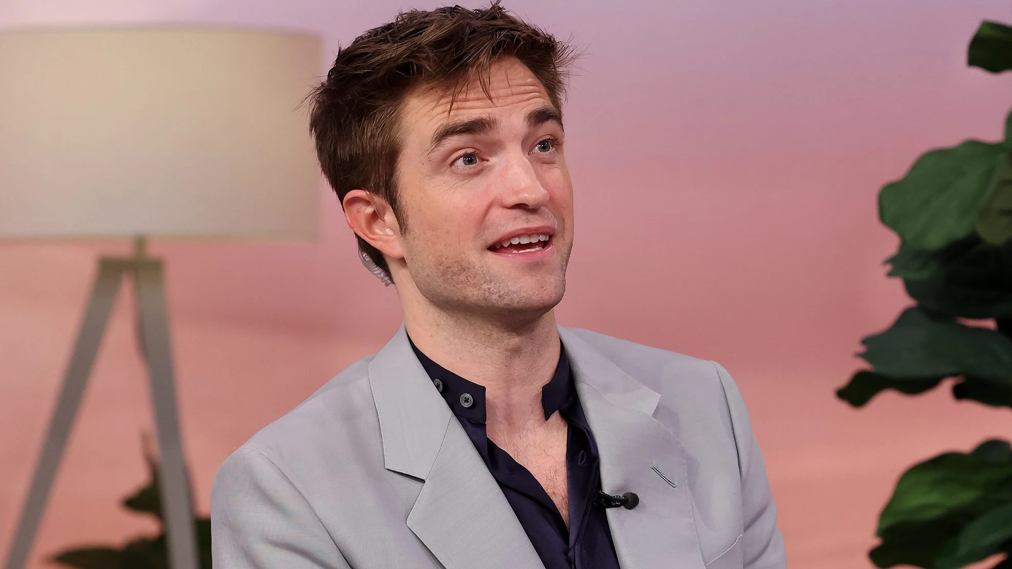 Robert Pattinson en el programa 'Despierta America' en Miami Robert Pattinson en el programa 'Despierta America' en Miami