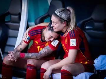 Jennifer Hermoso y Alexia Putellas Jennifer Hermoso y Alexia Putellas