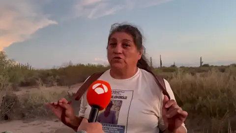 Familiar de un desaparecido en México Familiar de un desaparecido en México