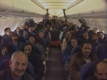 Prisioneros liberados por el Frente Polisario