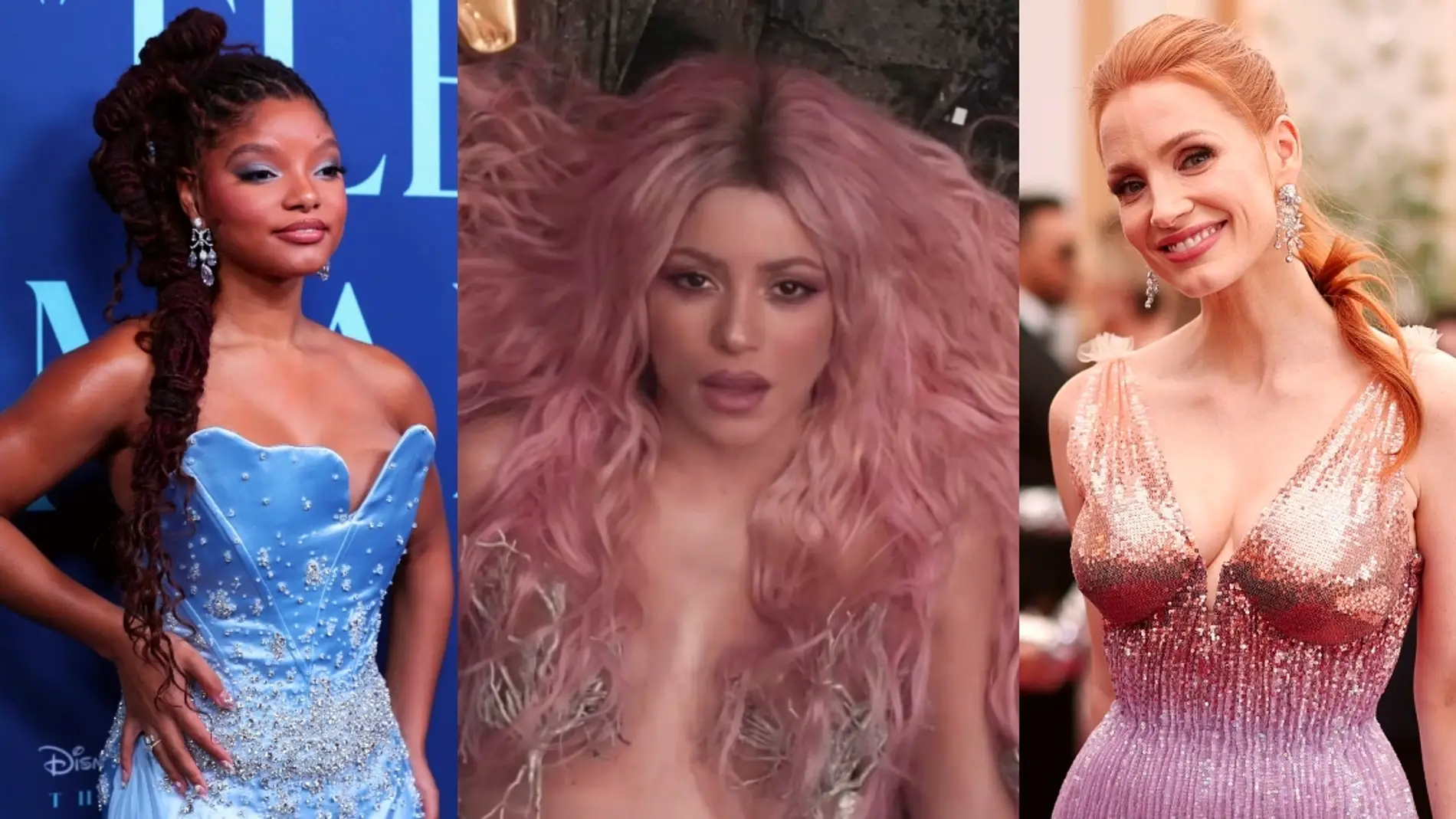 Halle Bailey, Shakira o Jessica Chastain se suman al 'mermaidcore'