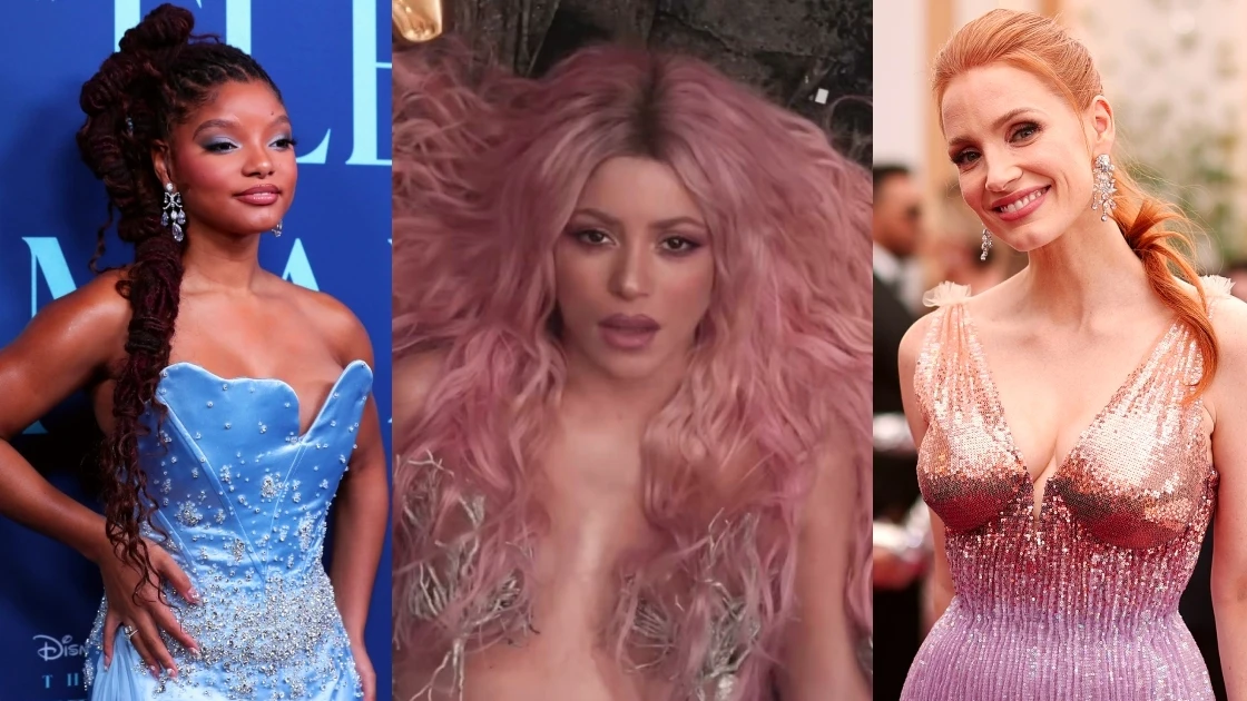 Halle Bailey, Shakira o Jessica Chastain se suman al 'mermaidcore' Halle Bailey, Shakira o Jessica Chastain se suman al 'mermaidcore'