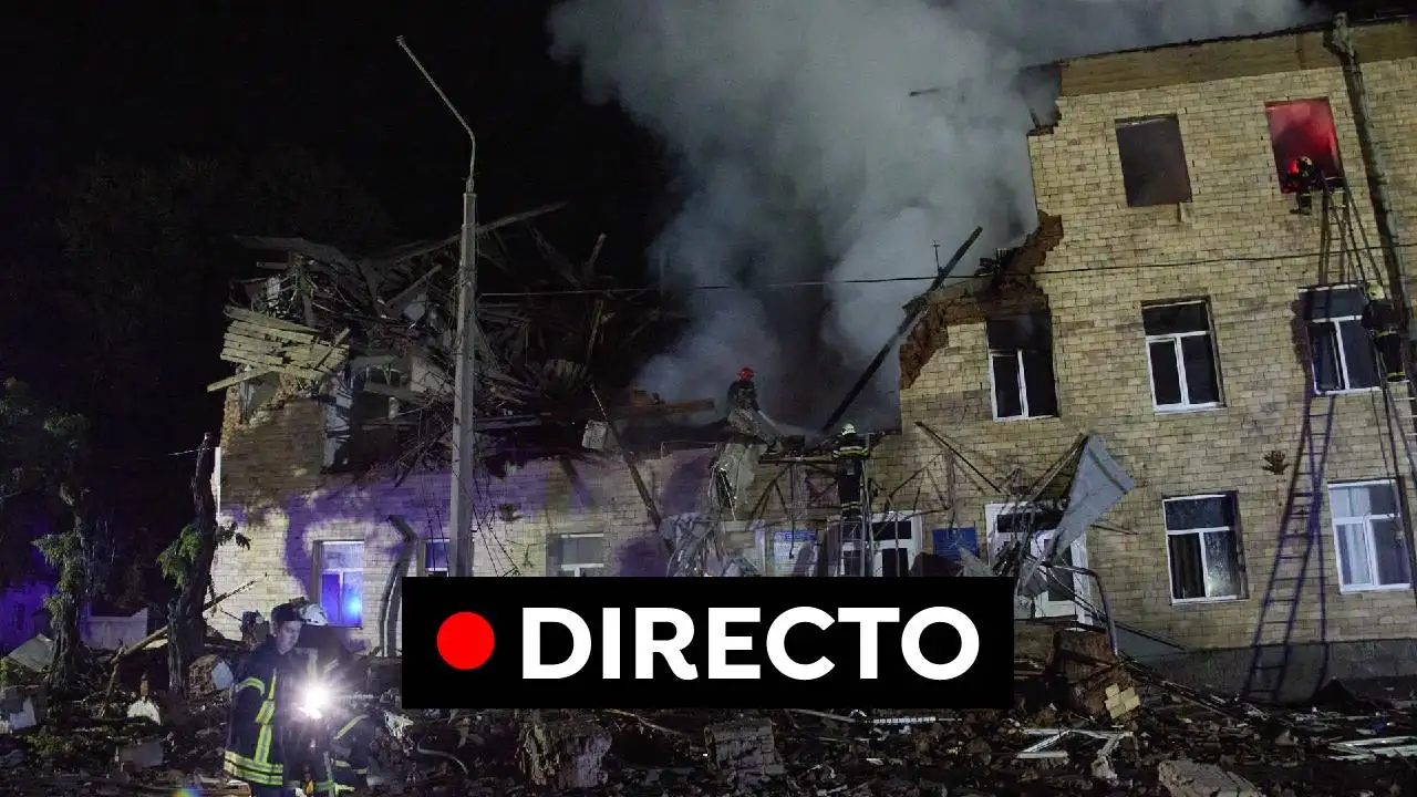 Imagen de un ataque ruso en Lutsk (Ucrania)