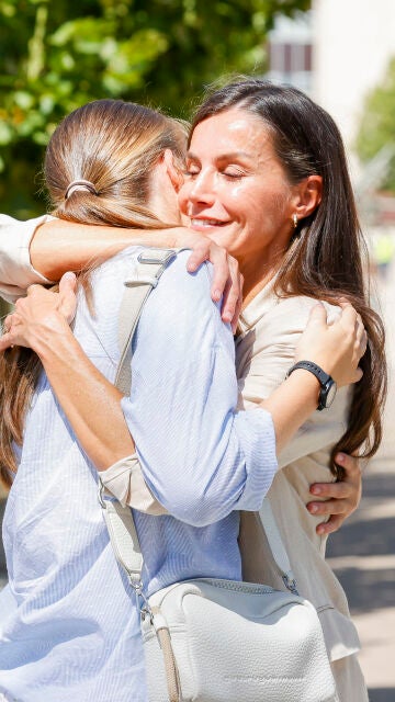 La reina Letizia y su hija, la princesa Leonor