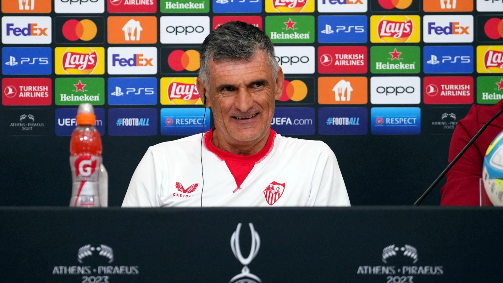 Mendilibar, entrenador del Sevilla FC Mendilibar, entrenador del Sevilla FC